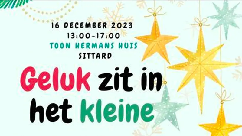 het geluk zit in het kleine thh sittard