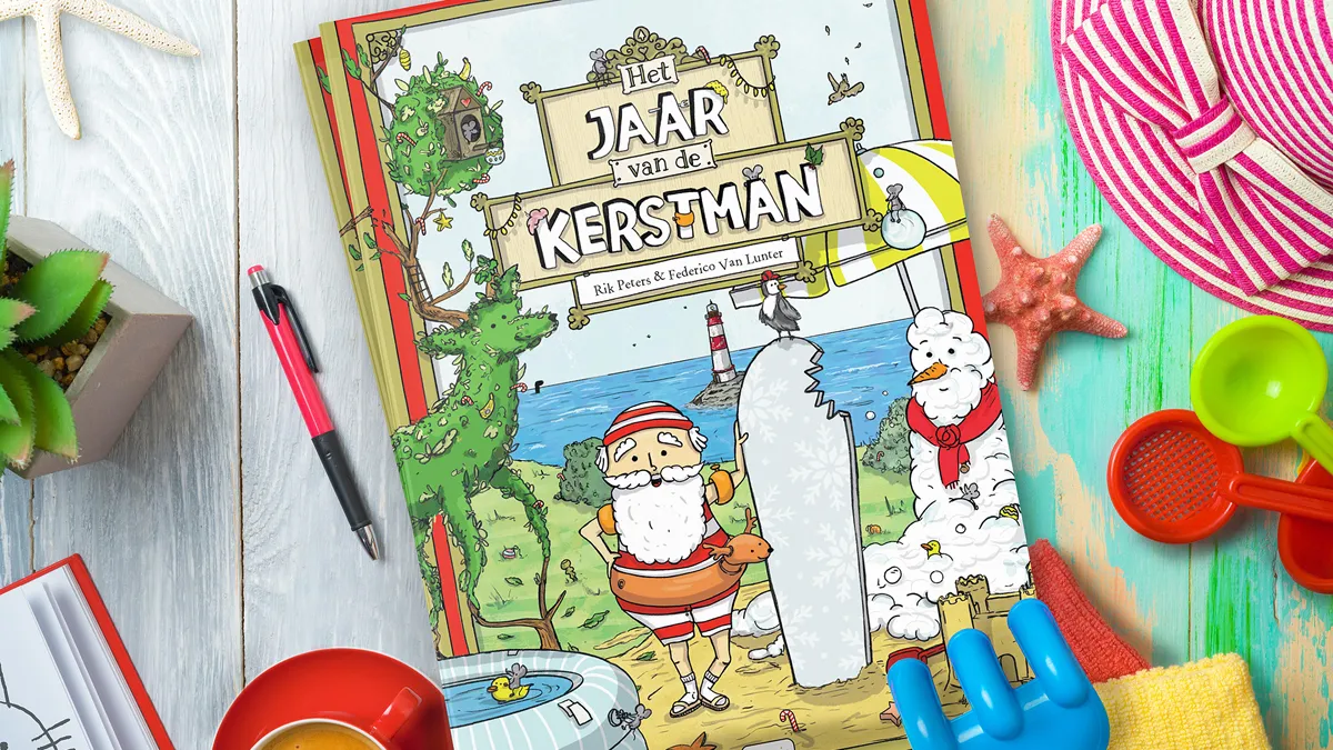 het jaar van de kerstmanhjvdk foto