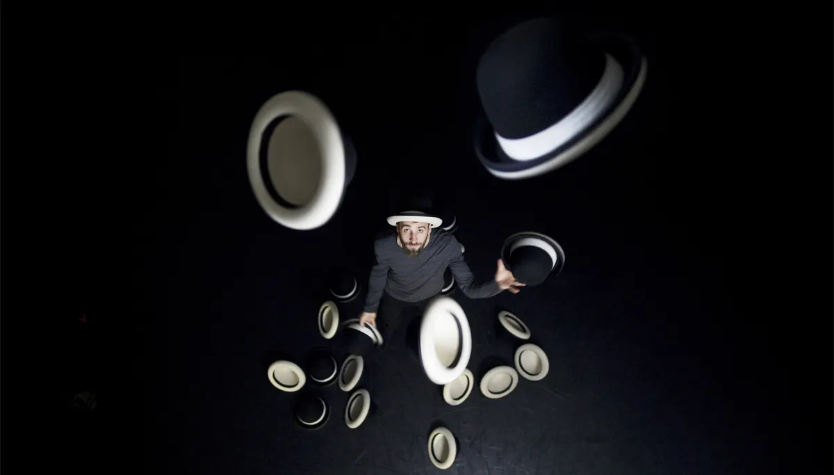 hoedenjonleur michael uit oostenrijf foto kolja huneck