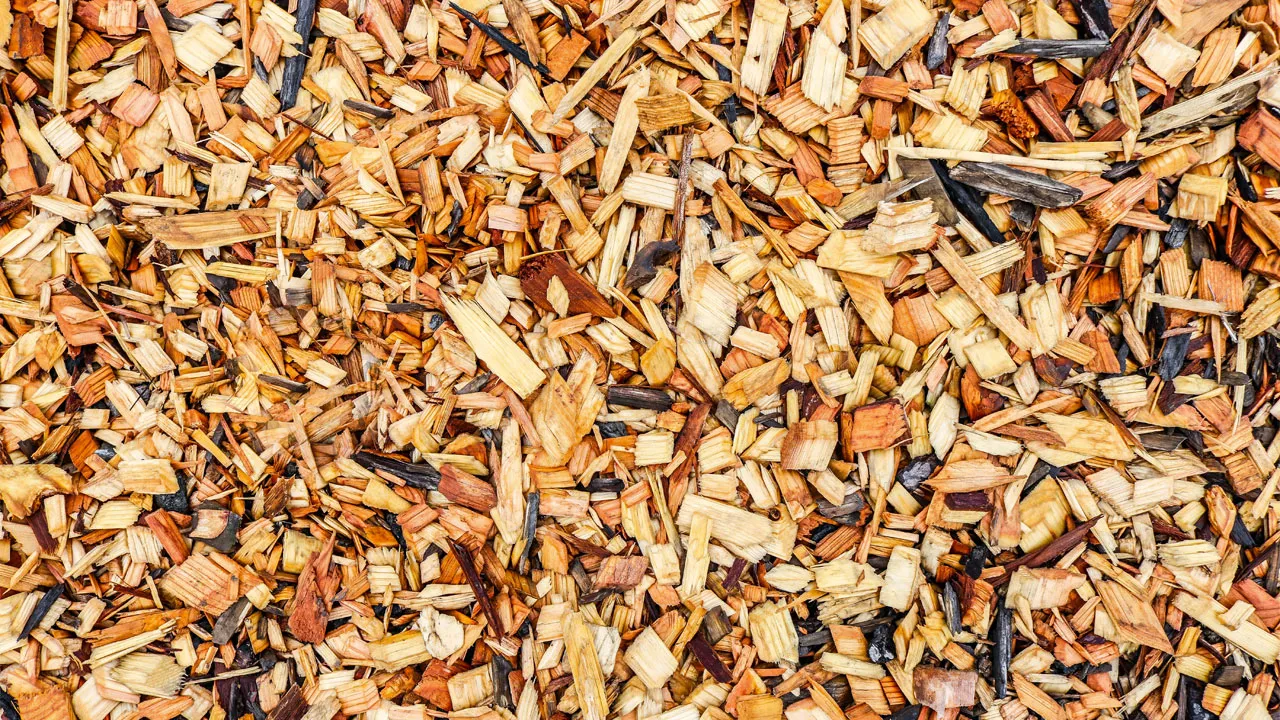 houtsnippers lignine