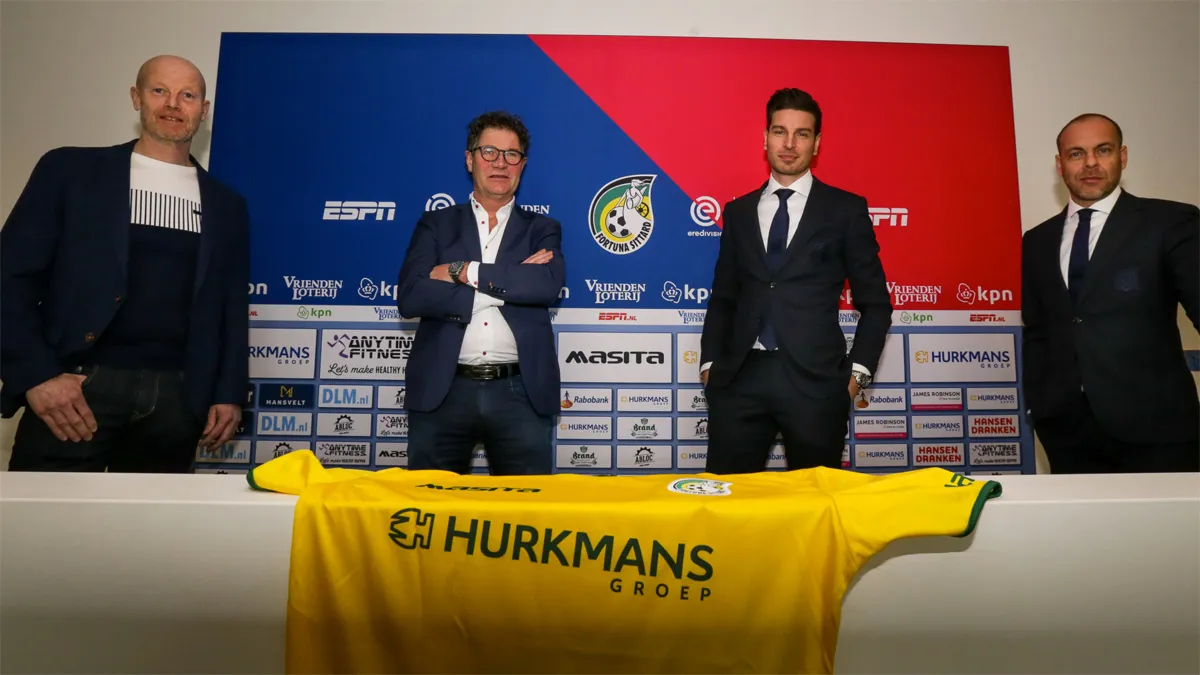 hurkmans groep hoofdsponsor fortuna sittard