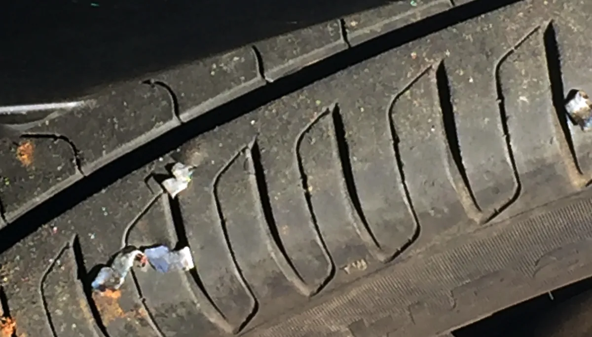 ijzersnippers in band