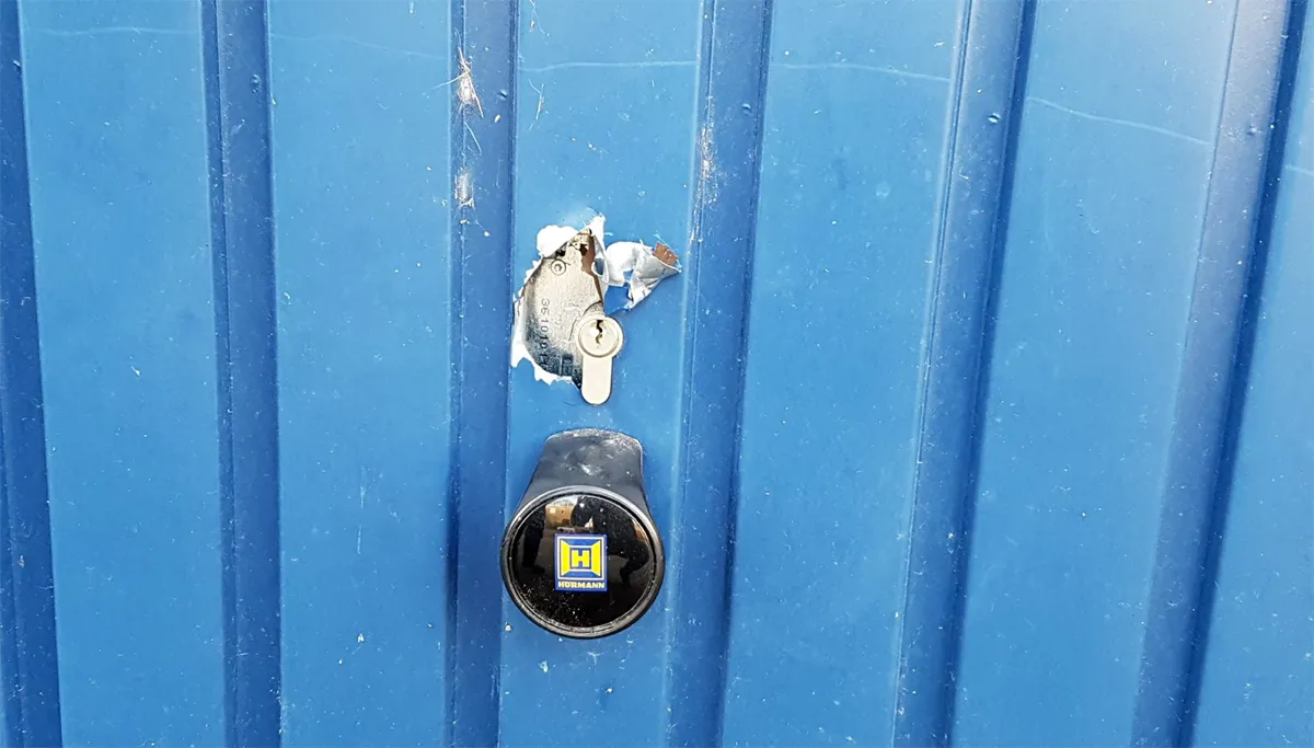 inbraak garageboxen geleen 21 22 januari