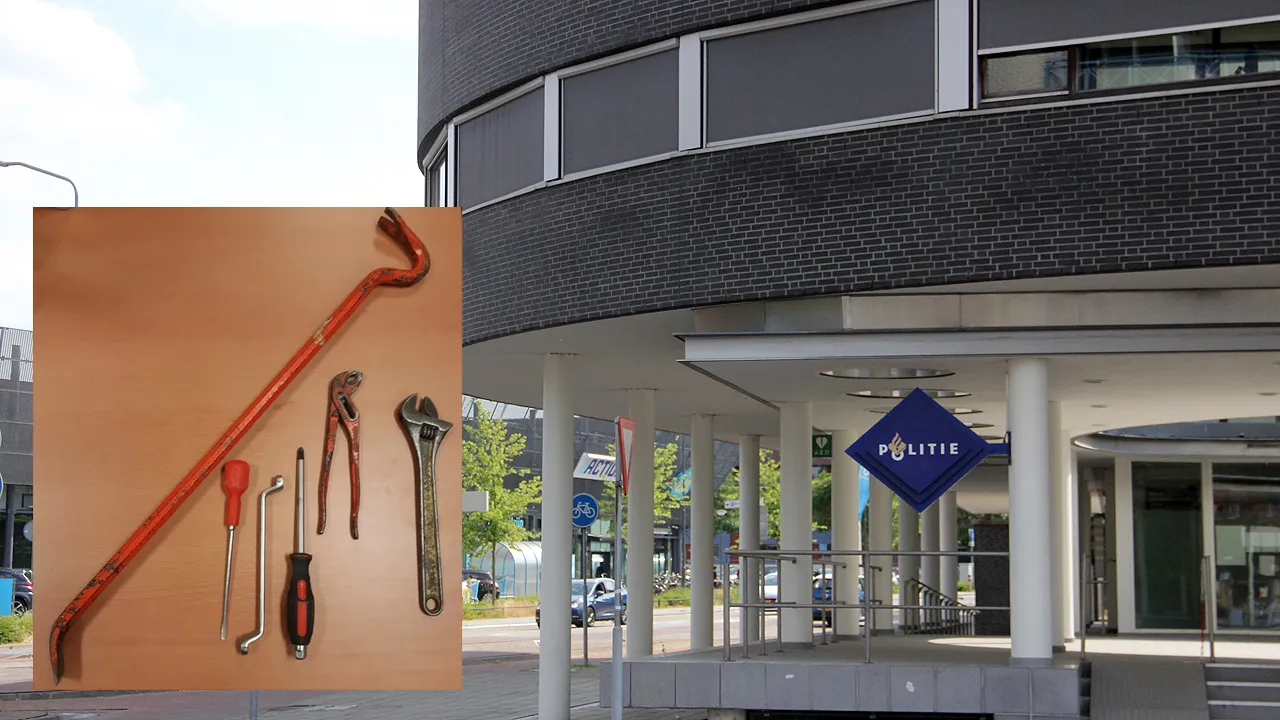 inbrekerswerktuigen politiebureau sittard brugstraat stationsplein