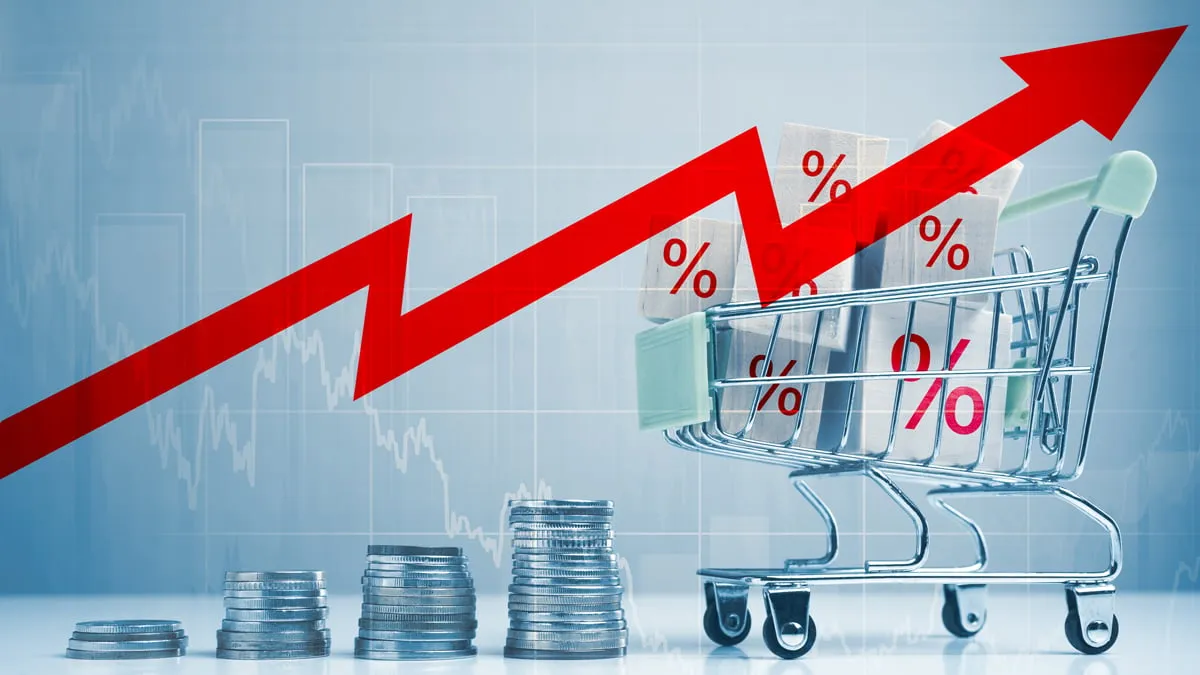 inflatie winkelwagentje