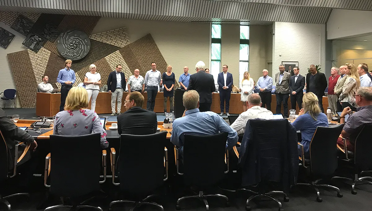 installatie burgerraadsleden 24 mei 2018