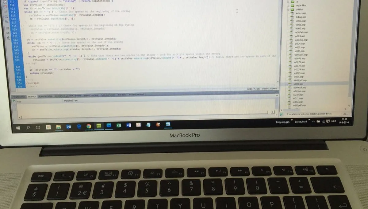it sector tarieven computerscherm javascript