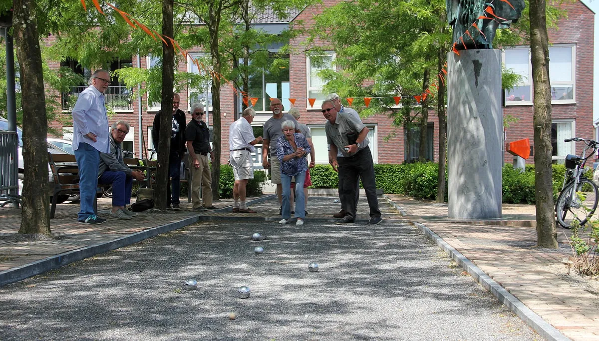 jeu de boules in buchten