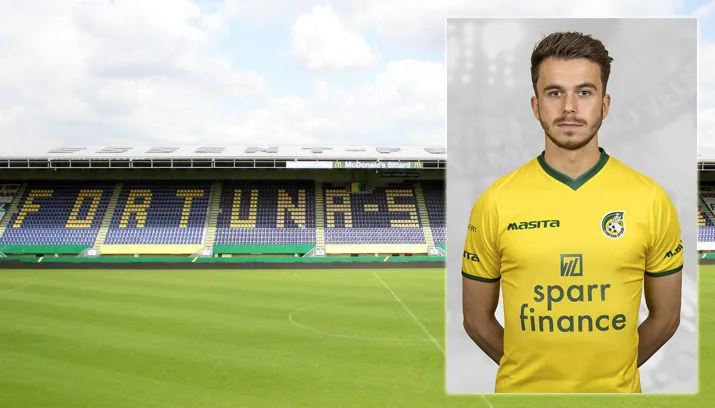 jorrit smeets stadion fortuna sittard oosttribune