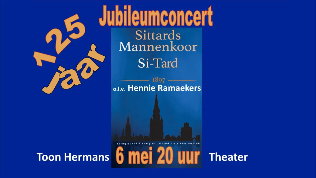 jubileumconcert 125 jaar si tard