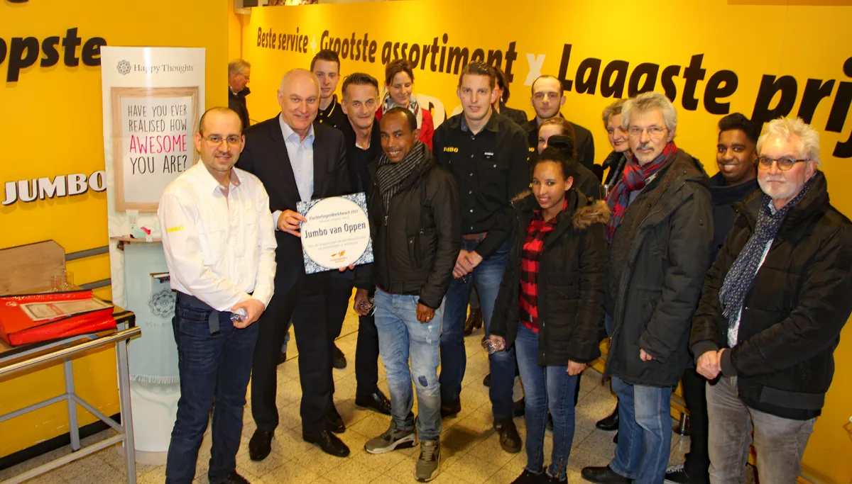 jumbo van oppen prijs vluchtelingenwerk