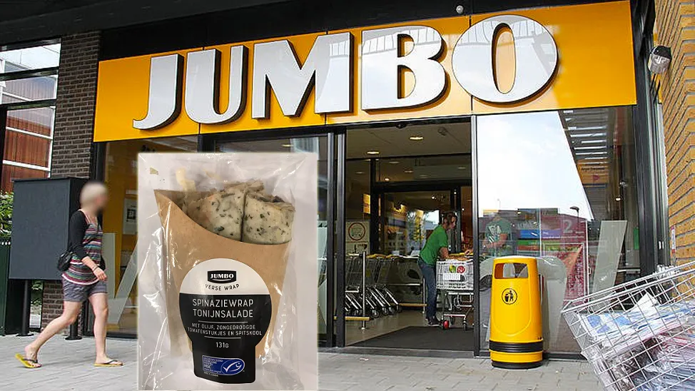 jumbo wrap spinazie tonijn