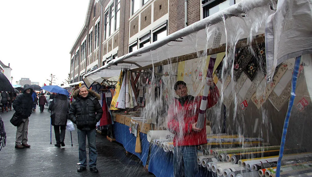 kans op een natte sint joep