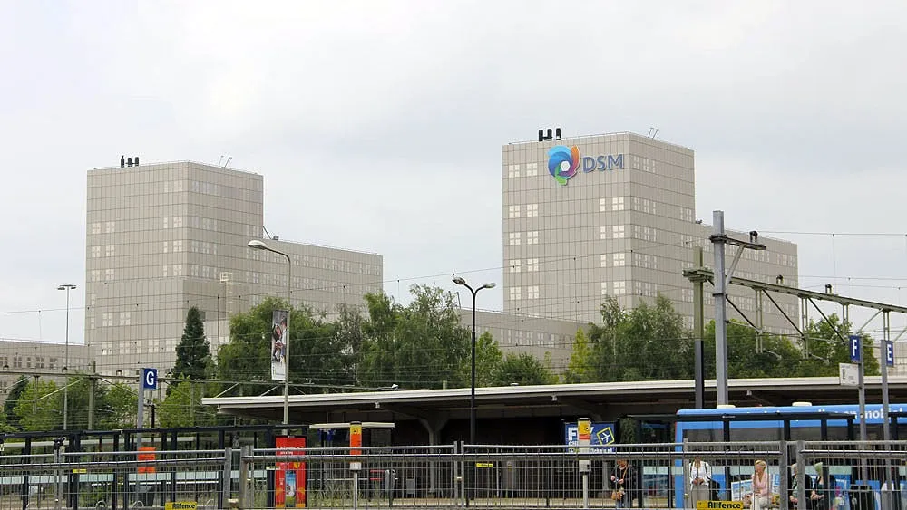 kantoor dsm sittard vanaf stationzijde
