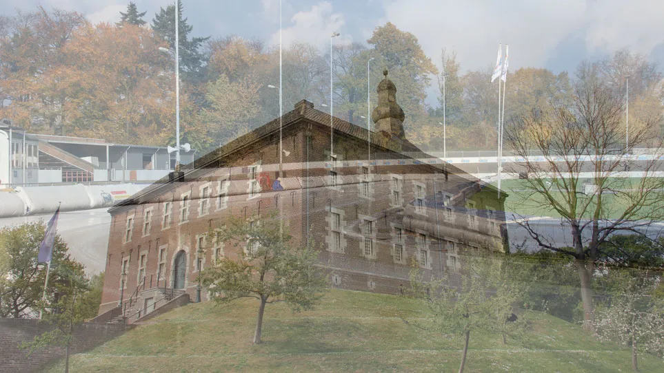 kasteel limbricht op de terp en ijsbaan glanerbrook