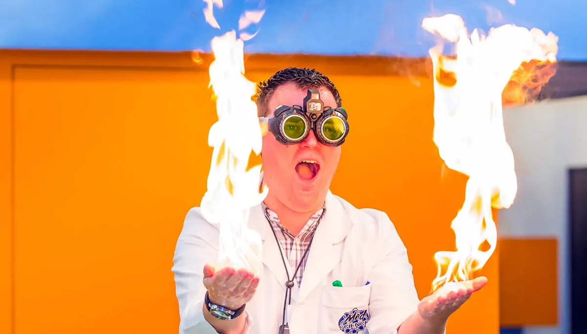 kasteelpark oertijd mad science