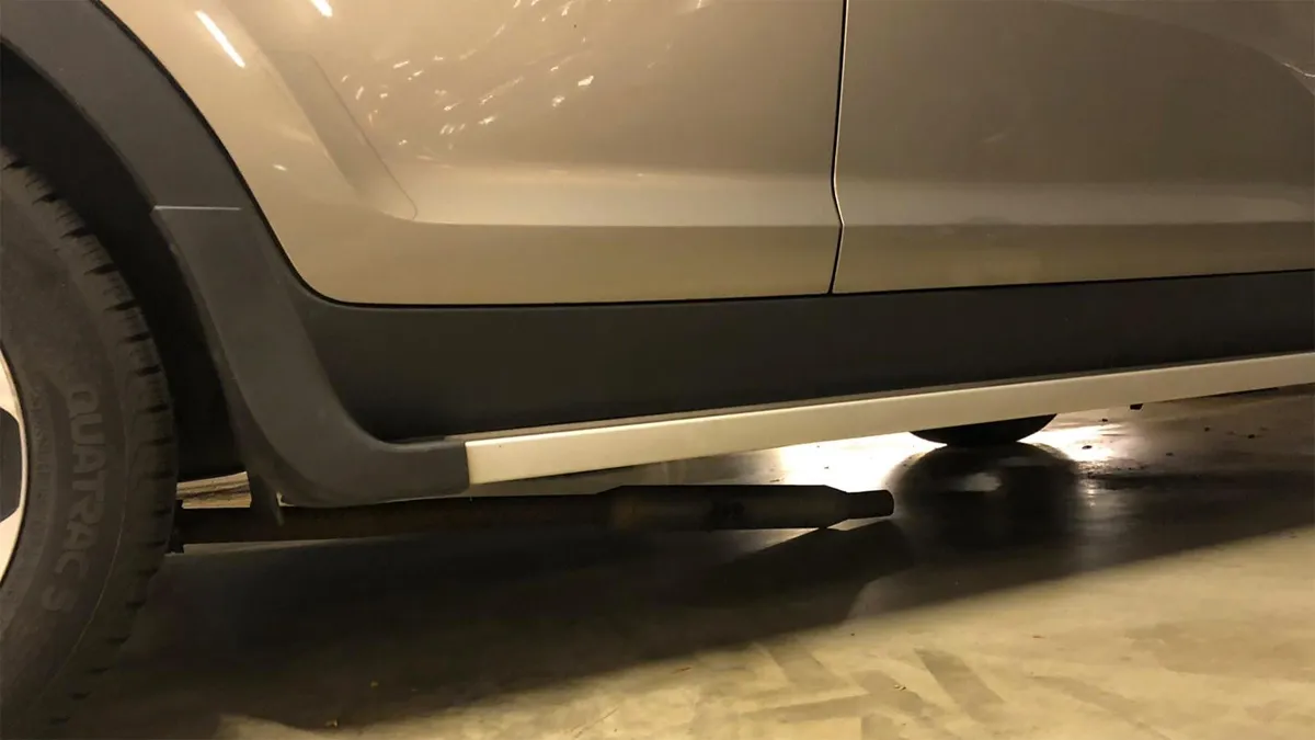 katalysatordiefstal in marktgarage geleen