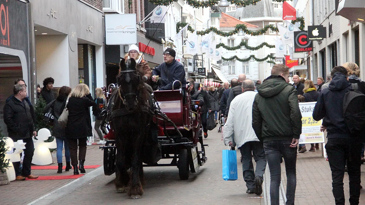 kerstdrukte inkopen sittard 2018