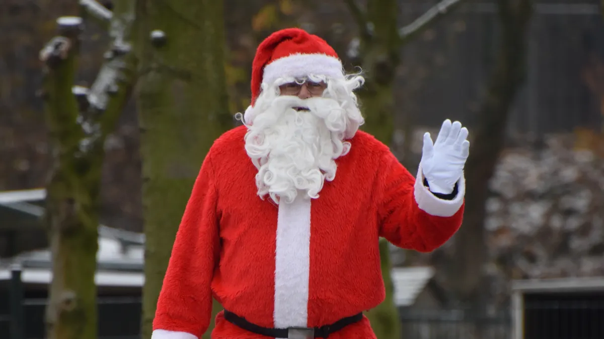 kerstman kasteelpark born