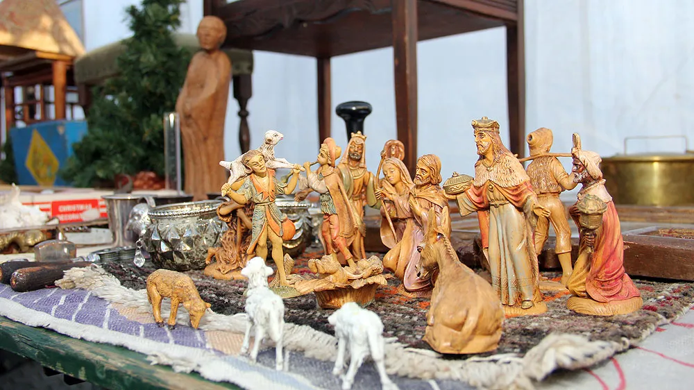 kerstmarkt in geleen kerststal