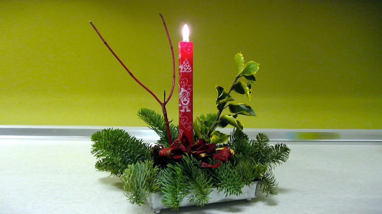 kerststukje