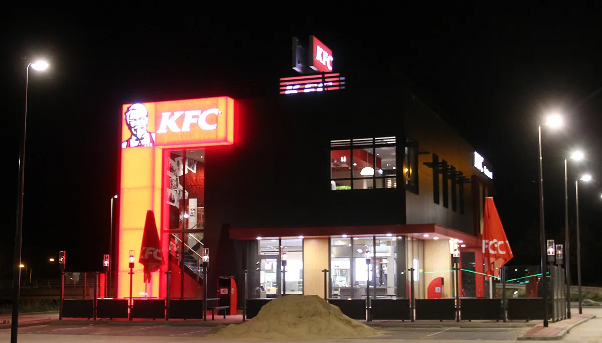 kfc nog niet open