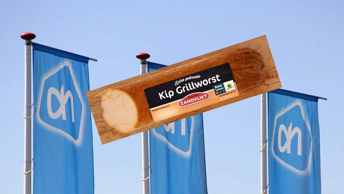 kip grillworst zandvliet vlaggen albert heijn