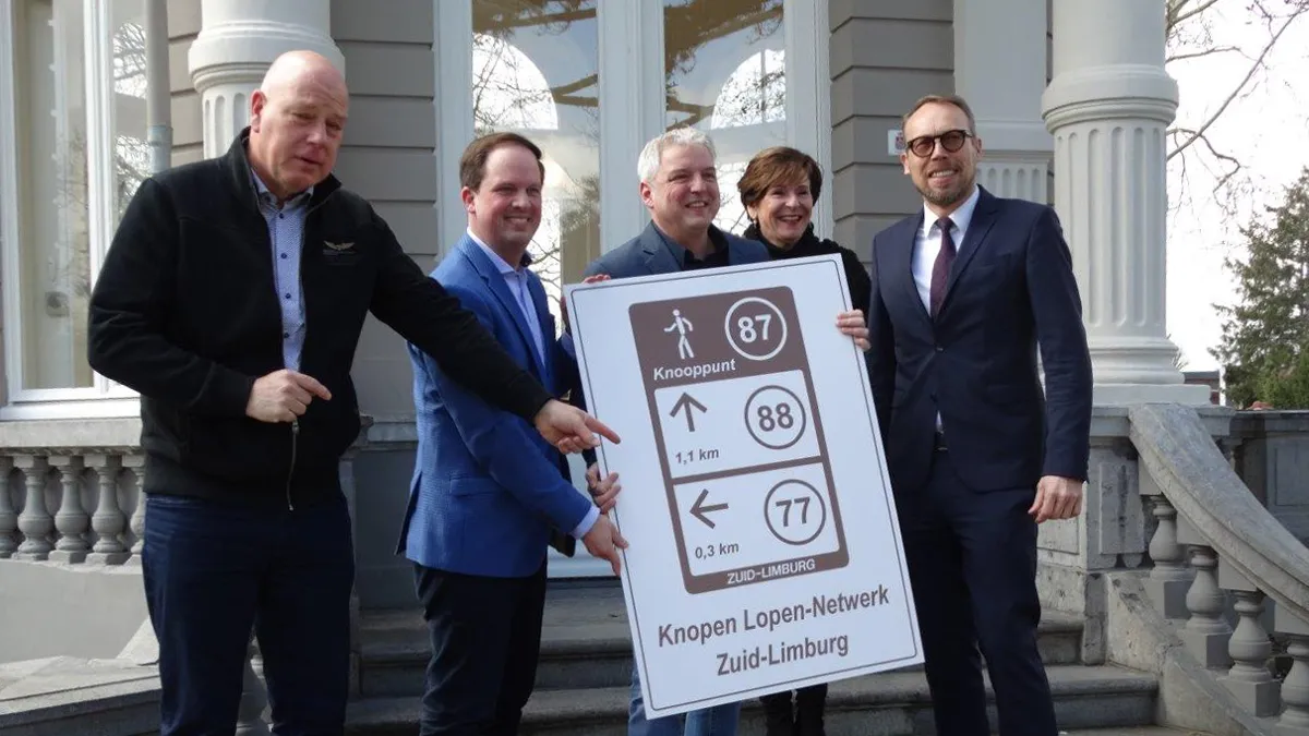 knopen lopen bordje 13