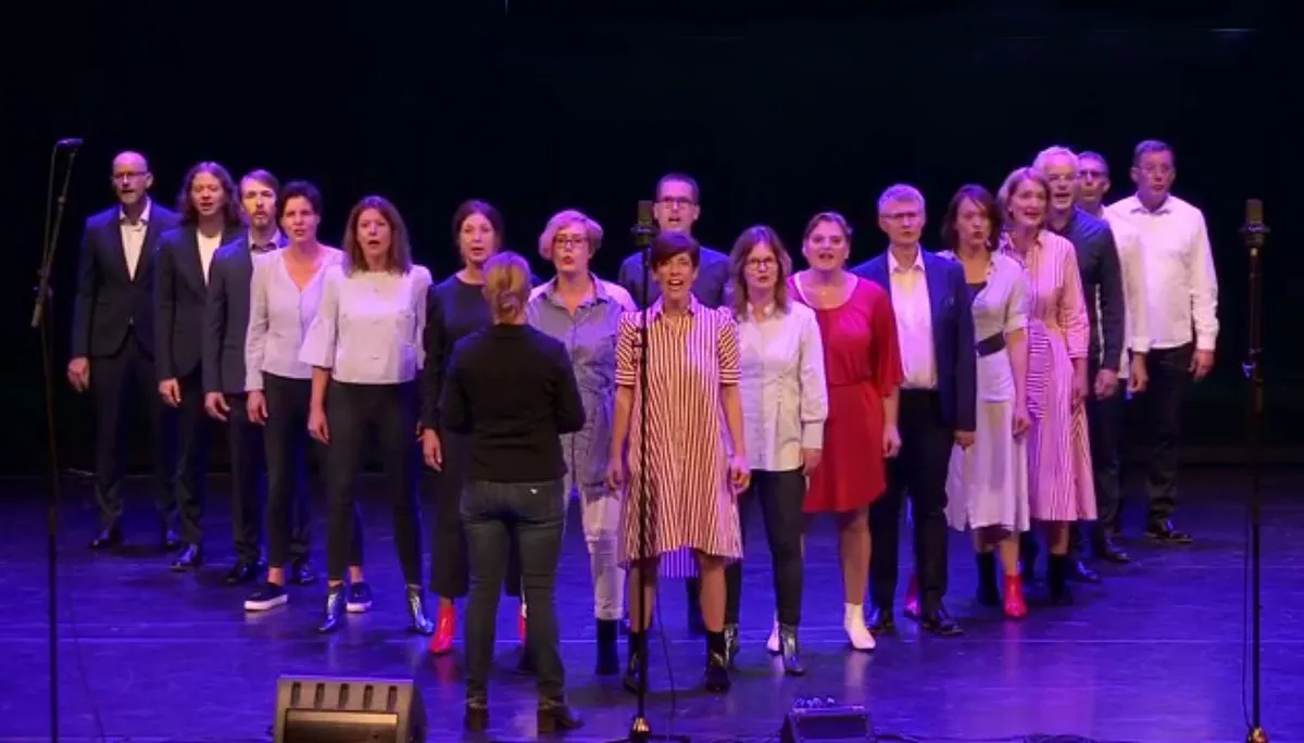 koor fusion tijdens nederlands koorfestival 1