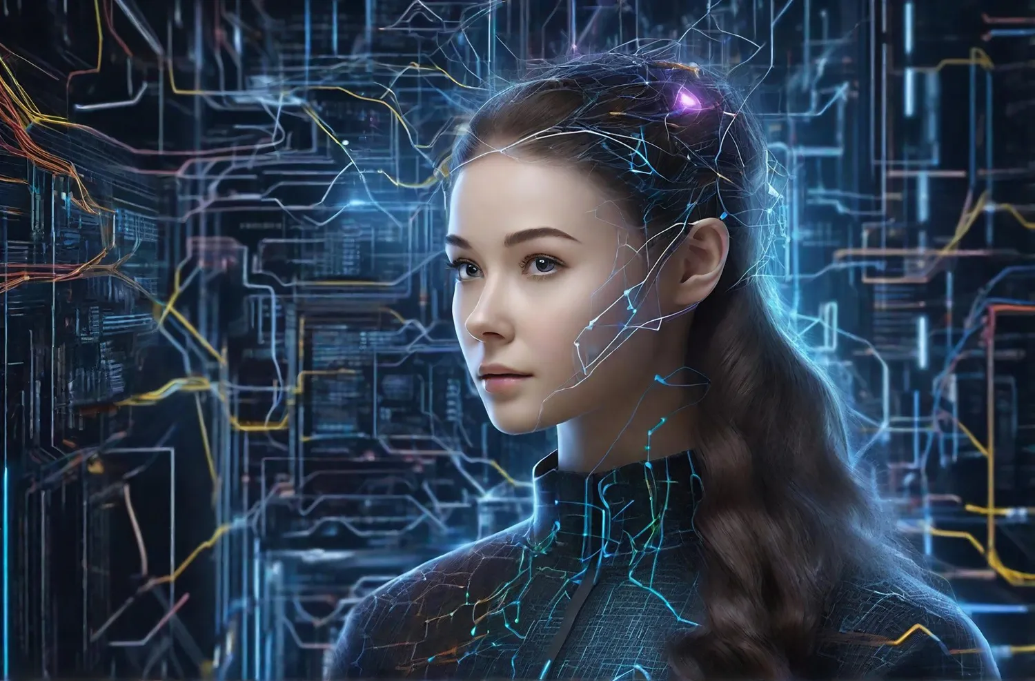 kunstmatig gegenereerd vrouw