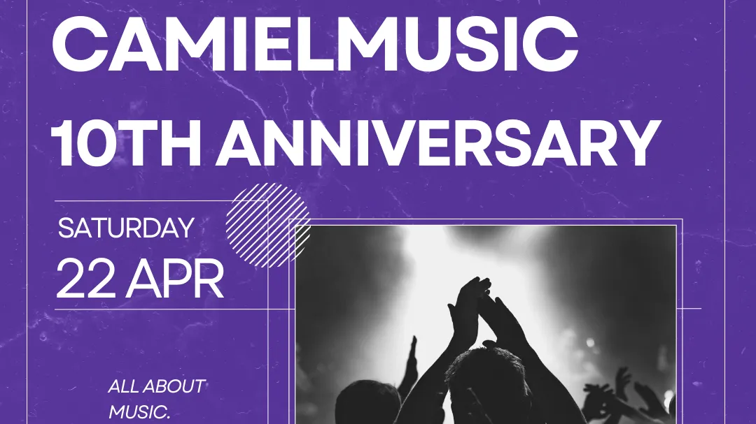 lead camielmusic 10th anniversary
