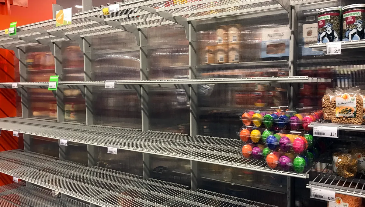 lege eierschappen bij albert heijn