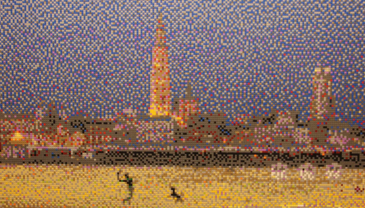 legokunst in het mariapark