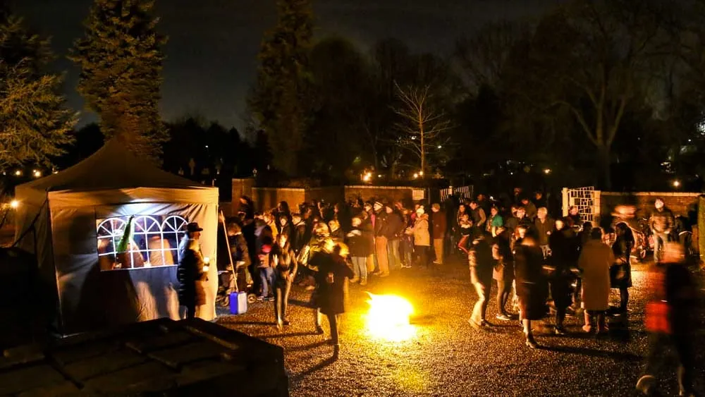 lichtjesavond begraafplaats lahrstraat 2020