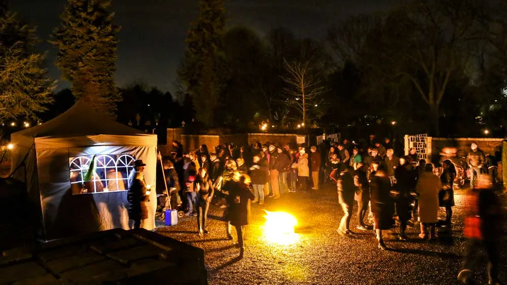 lichtjesavond begraafplaats lahrstraat 2020