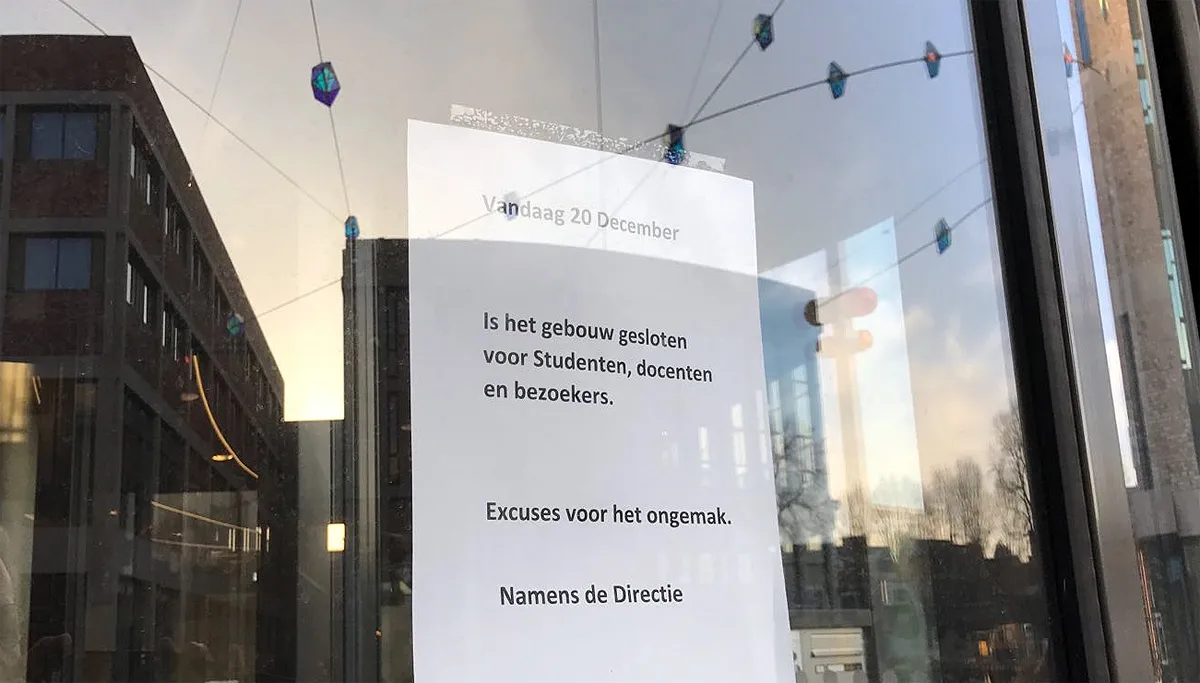 ligne dicht wegens lijmstank 20 december 2016