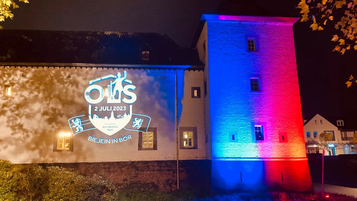 logoprojectie biejein in bor