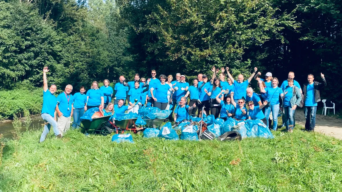 maas cleanup schwienswei langs de beken