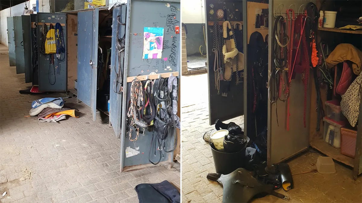 manege klipper inbraak