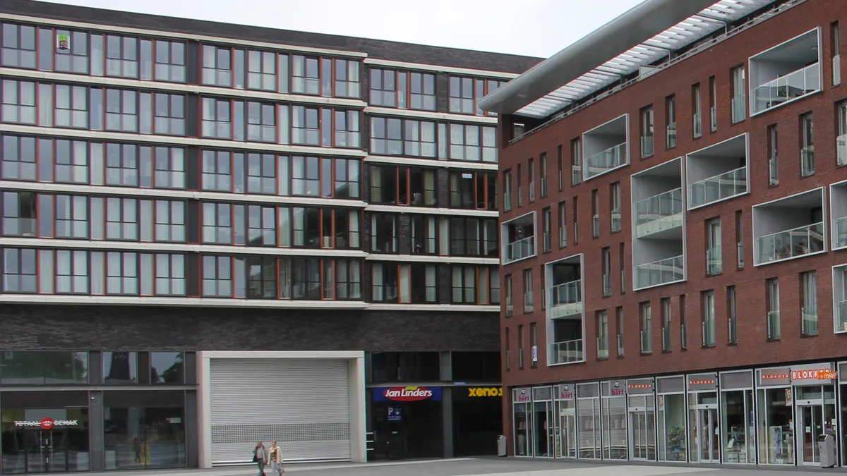 markt geleen appartementengebouwen