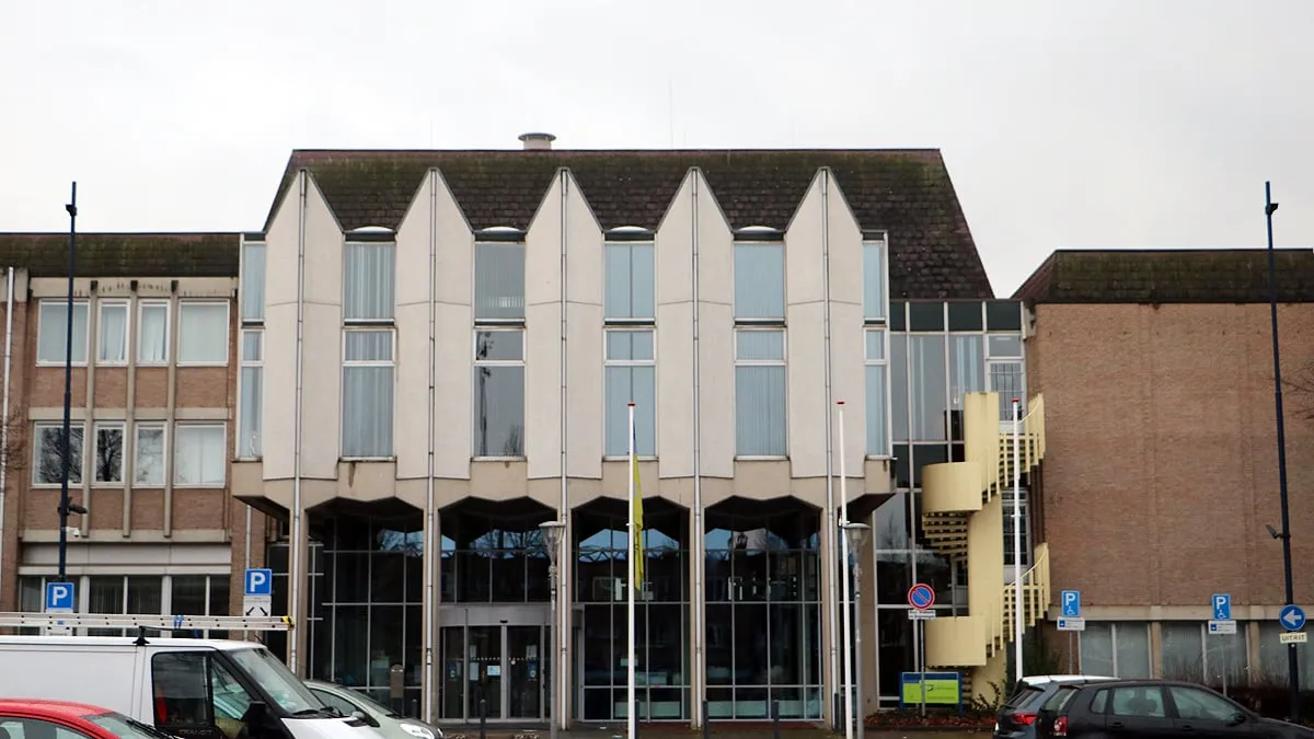 markt geleen voor gemeentehuis