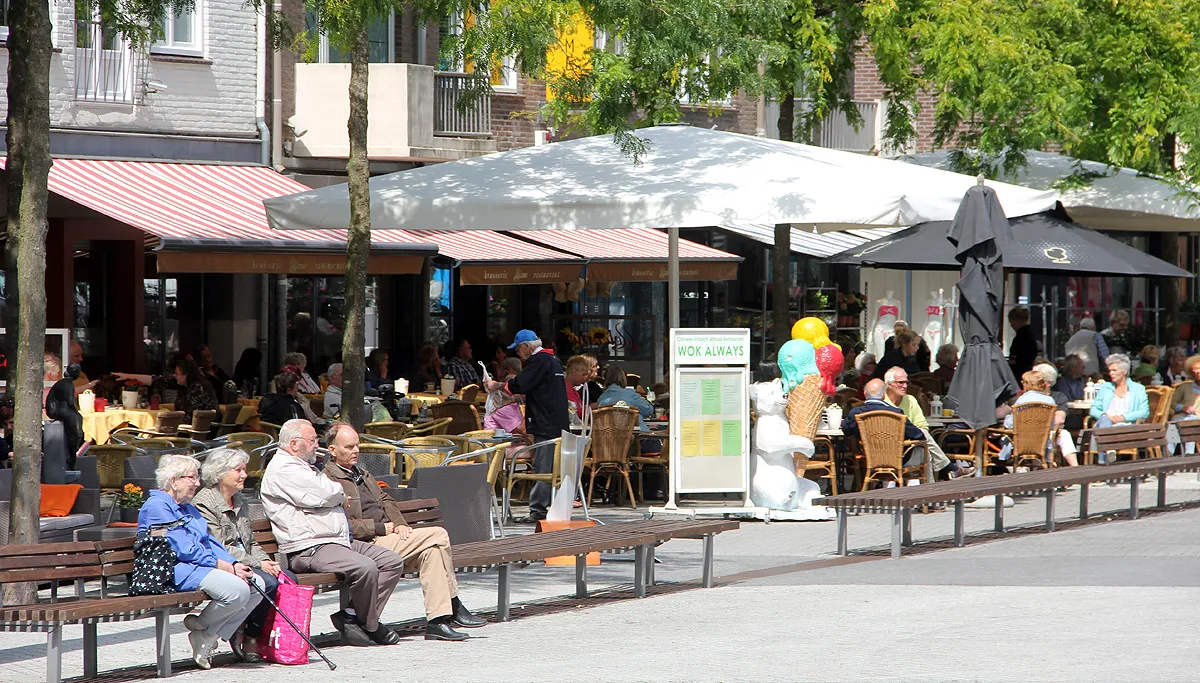markt geleen zitbanken