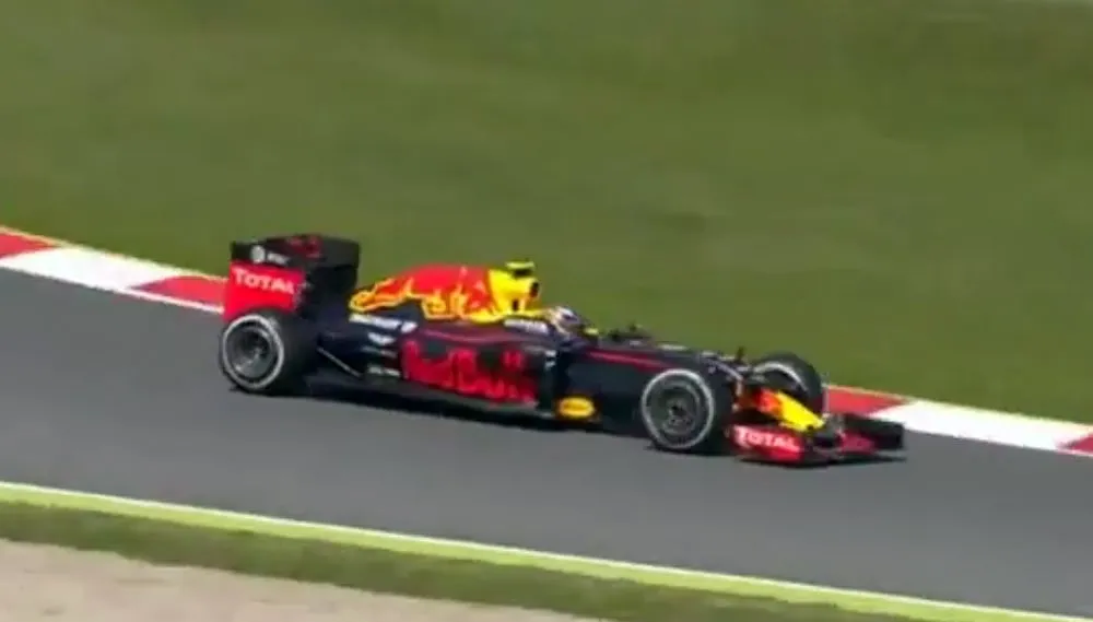 max verstappen in spanje