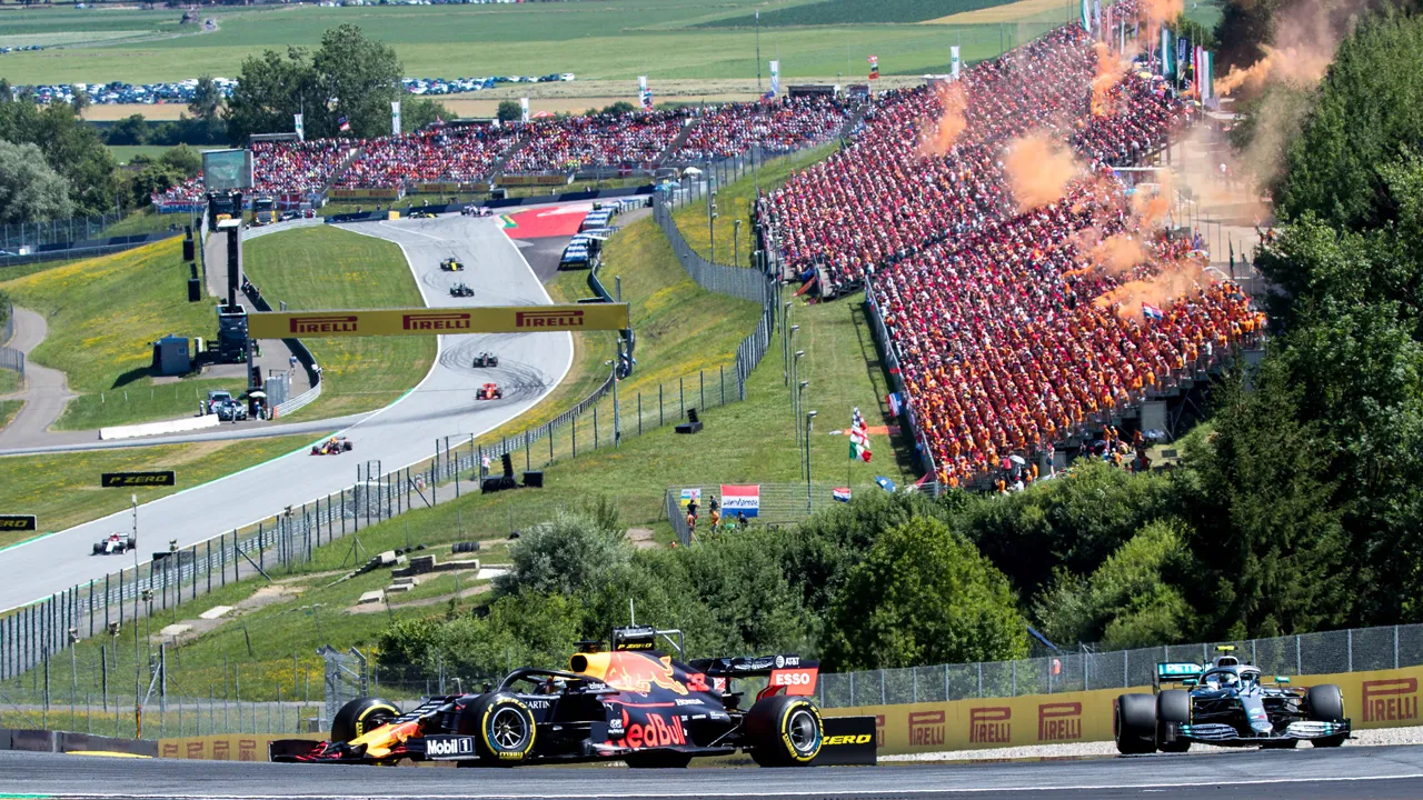 max verstappen op red bull ring in 2019 getty images red byull content pool