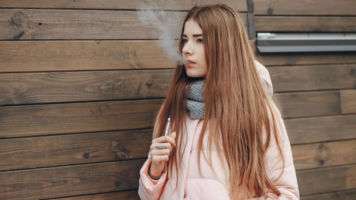 meisje vape