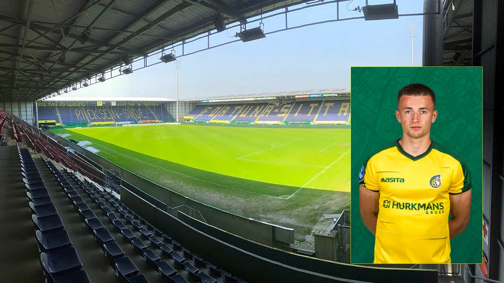 mike van beijnen stadion fortuna sittard vanuit zuidwesthoek