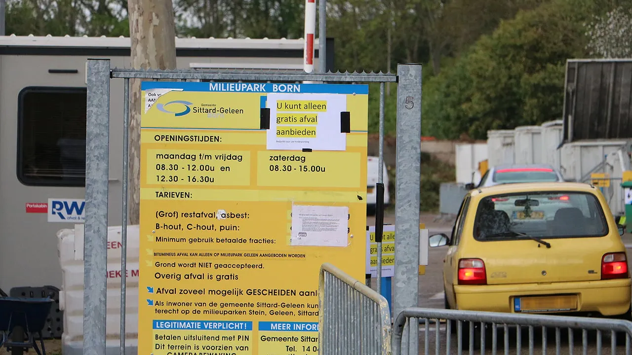 milieupark born 20200418 coronacrisis