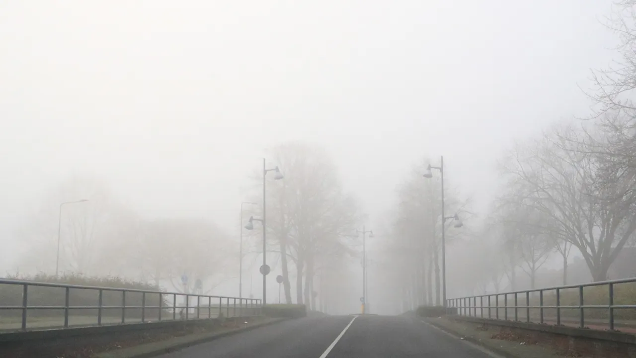 mist op nieuwjaarsdag 2020