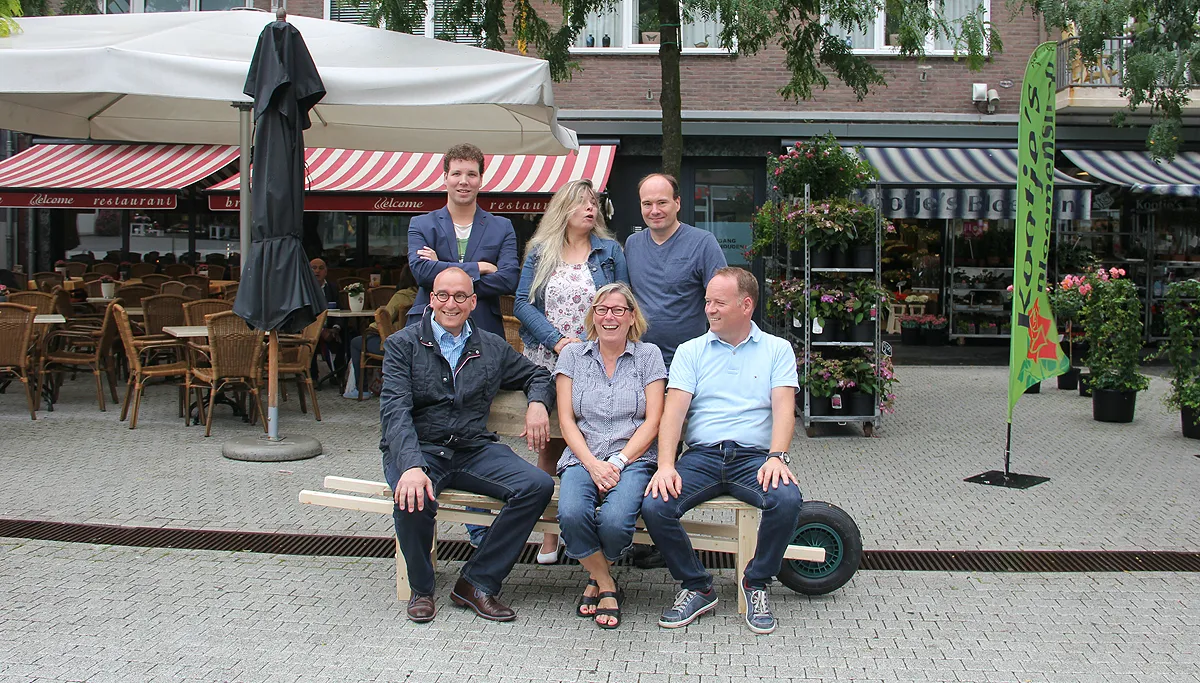 mobiel bankje markt geleen