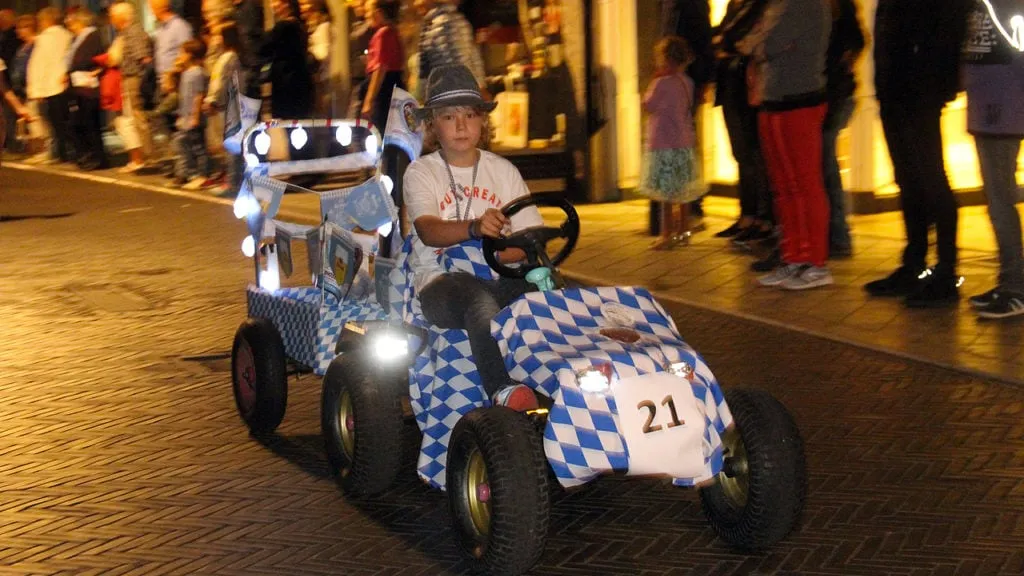morris thole met skelter in oktoberfeestparade